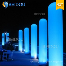 LED Inflatable Lighted Arch Tubes Cones Ivory Tusks Inflatable Pillars